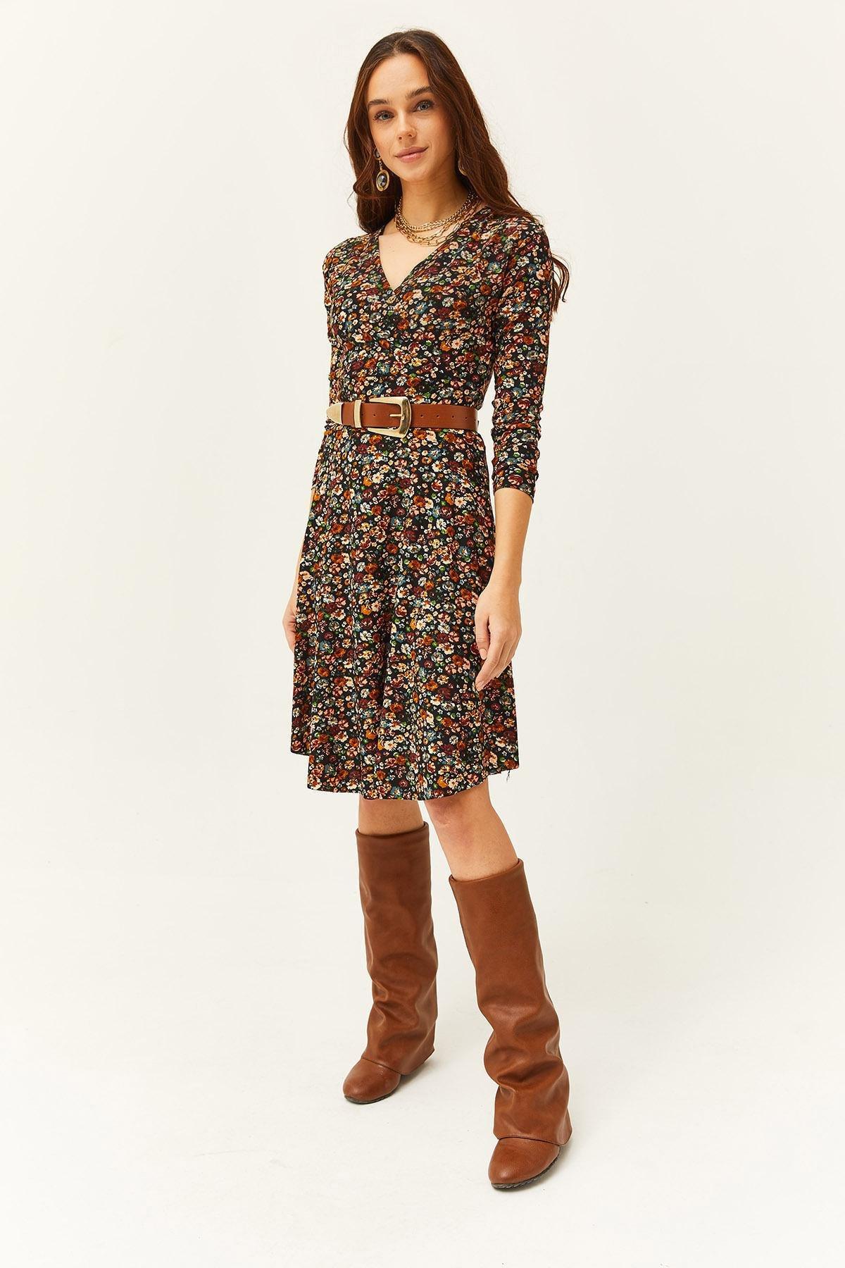 Multicolour A-Line Dress, , large image number 1