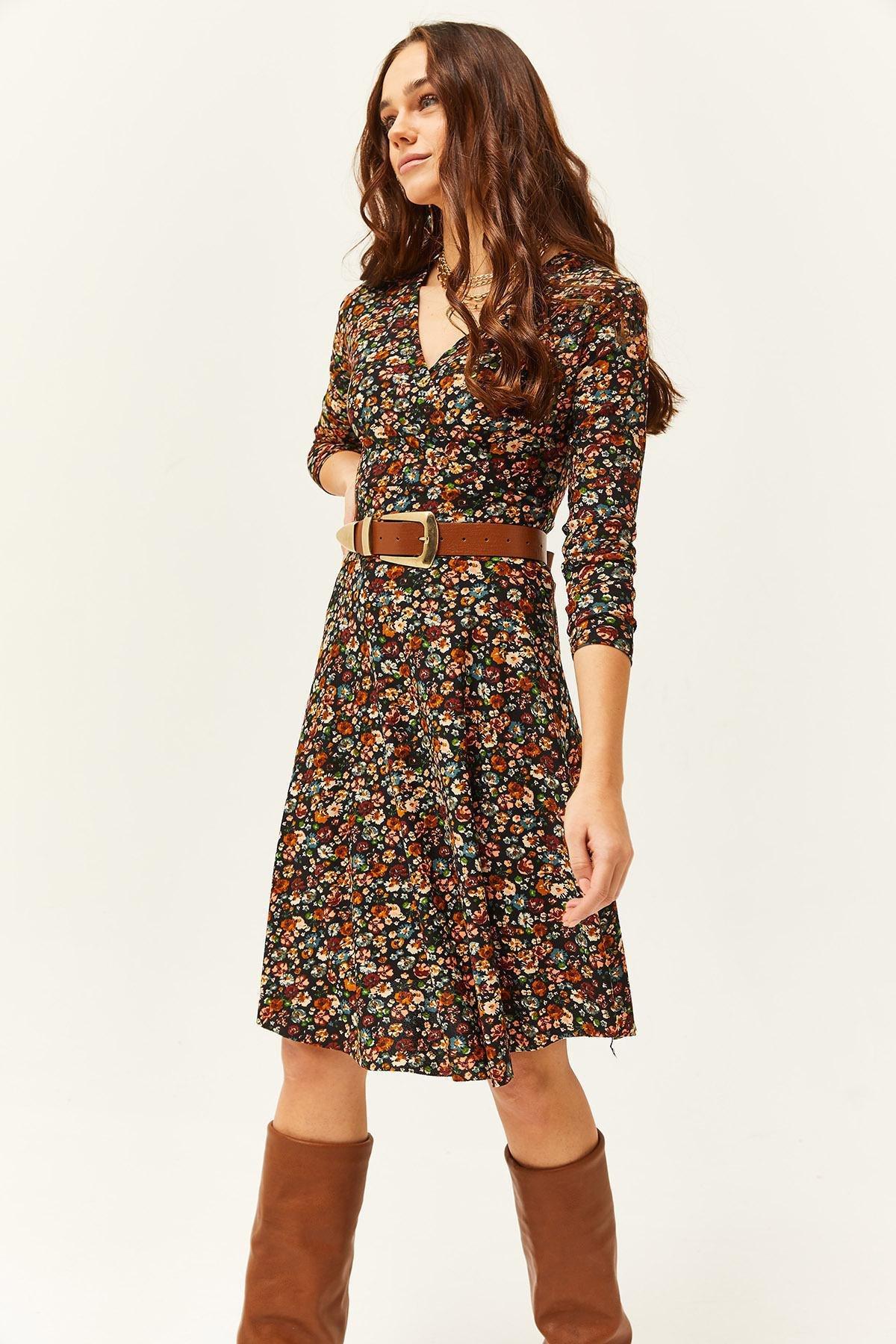 Multicolour A-Line Dress, , large image number 3