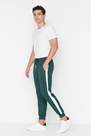Trendyol - Green Slim Mid Waist Sweatpants