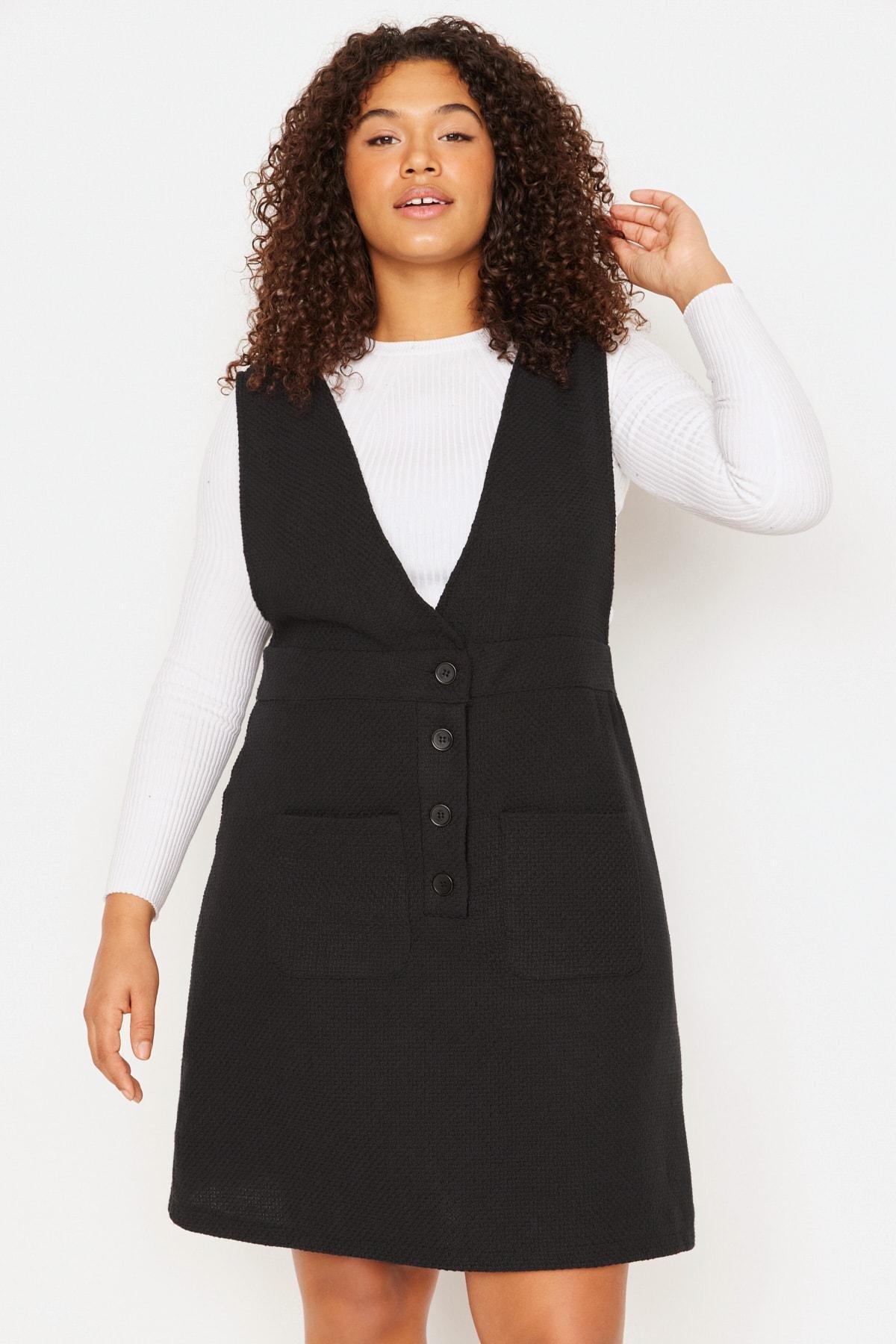 Black Oversided Dress, , large image number 0