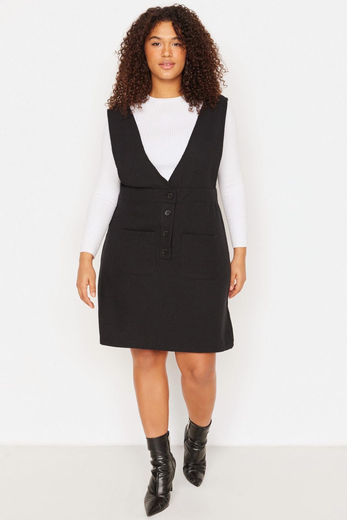 Black Oversided Dress, , large image number 1