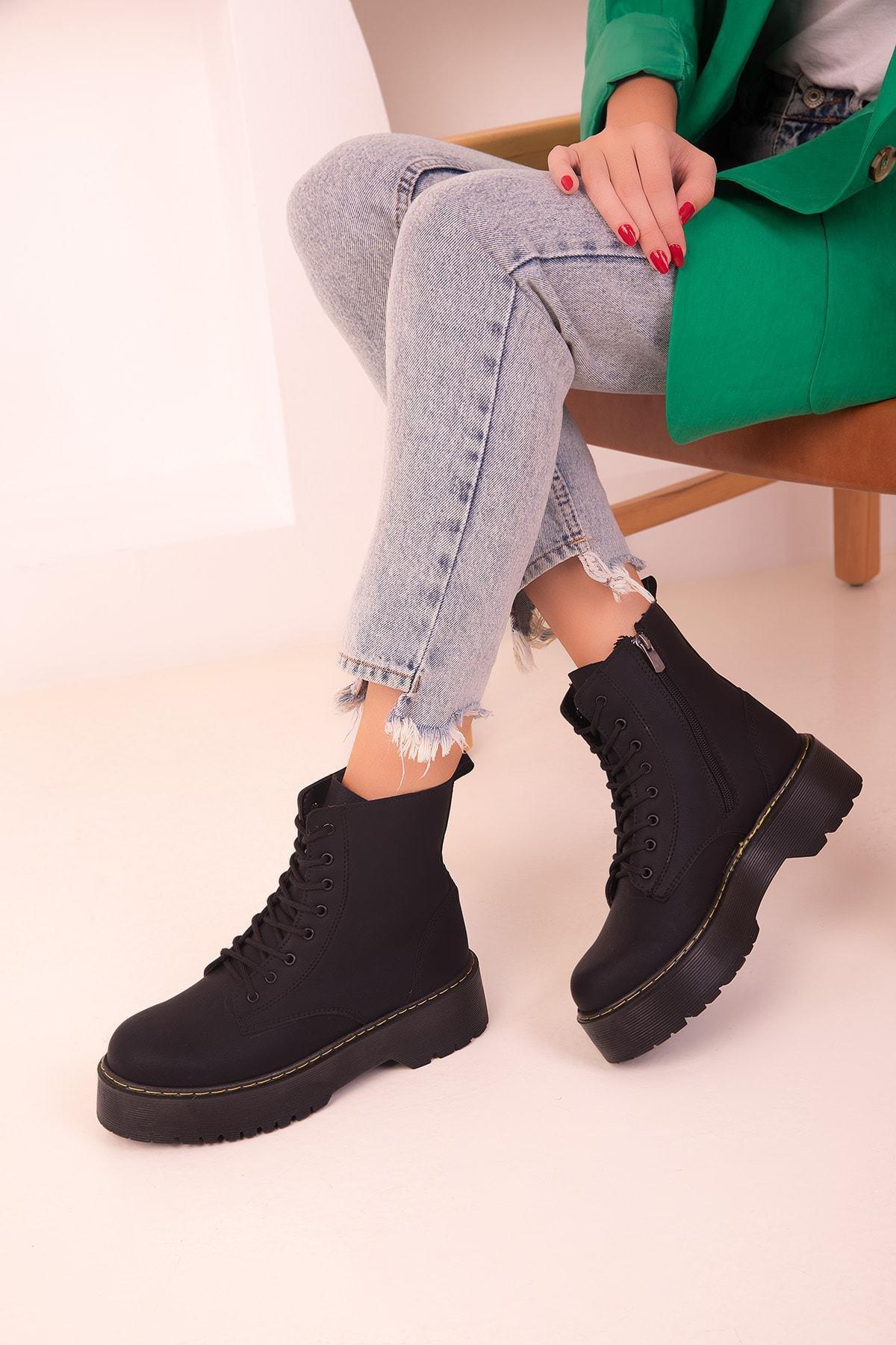 Black Matte Boots, C101_2506, large image number 0