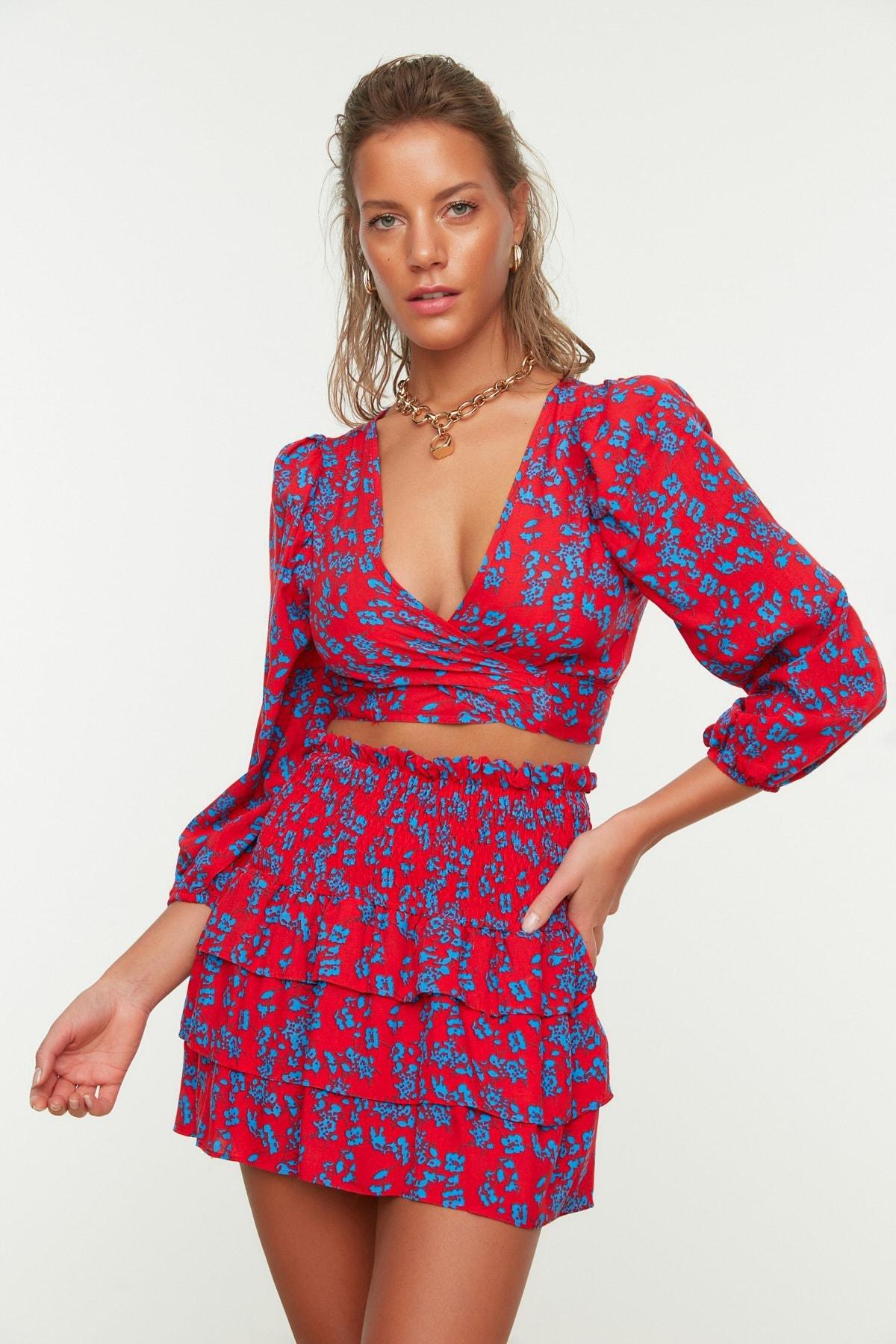 Red Fitted Co-Ord Set, , large image number 3