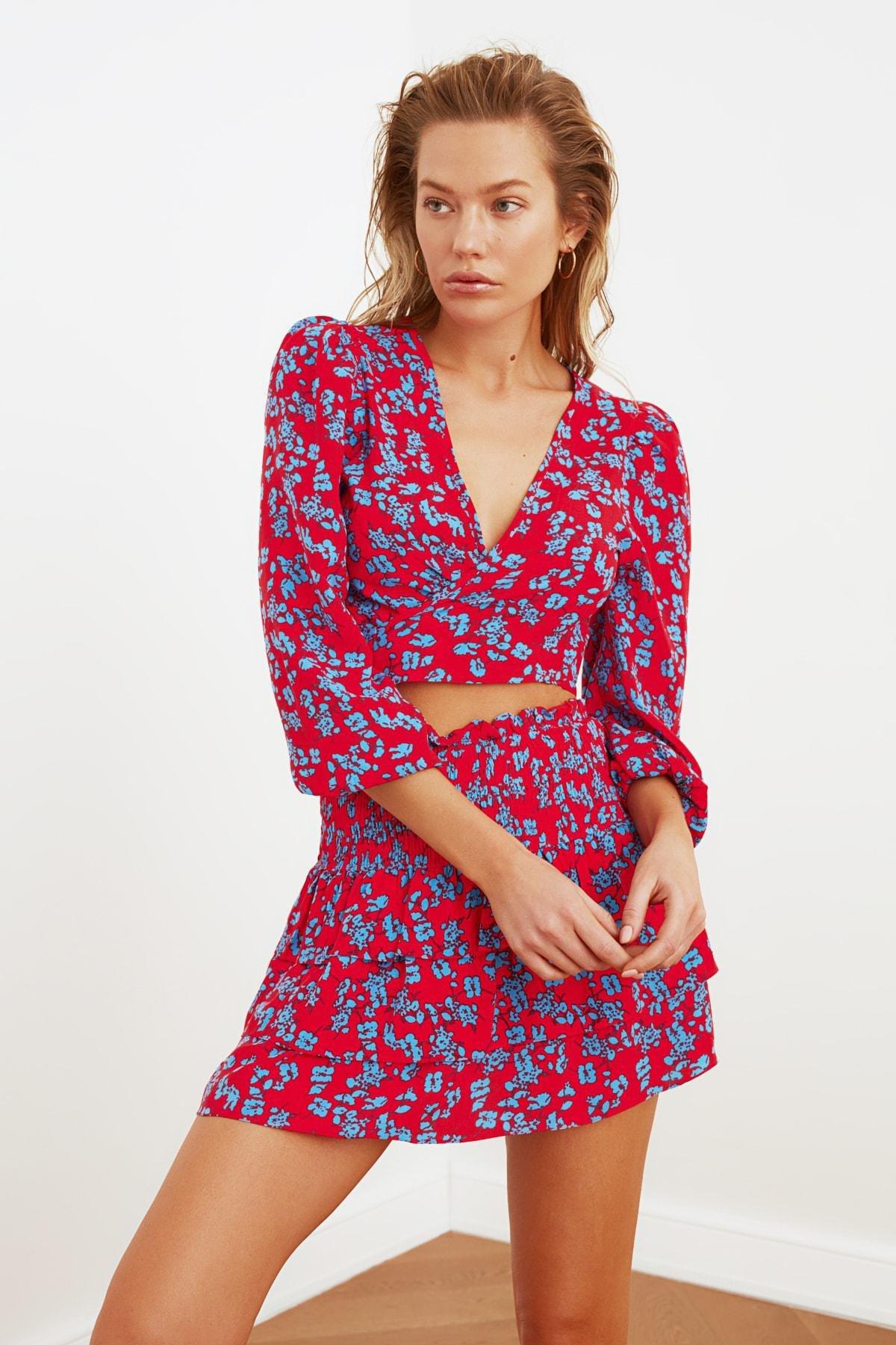 Red Fitted Co-Ord Set, , large image number 5