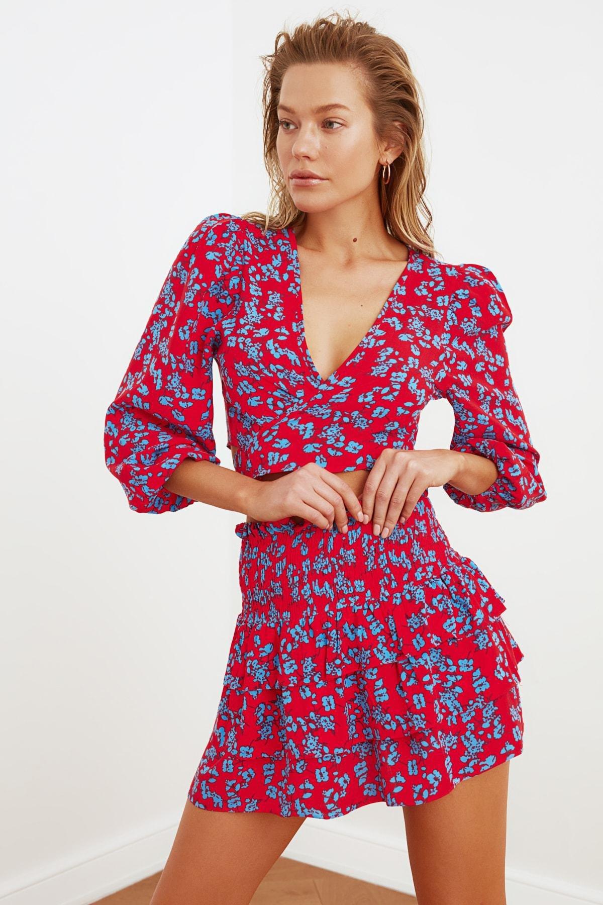 Red Fitted Co-Ord Set, , large image number 7