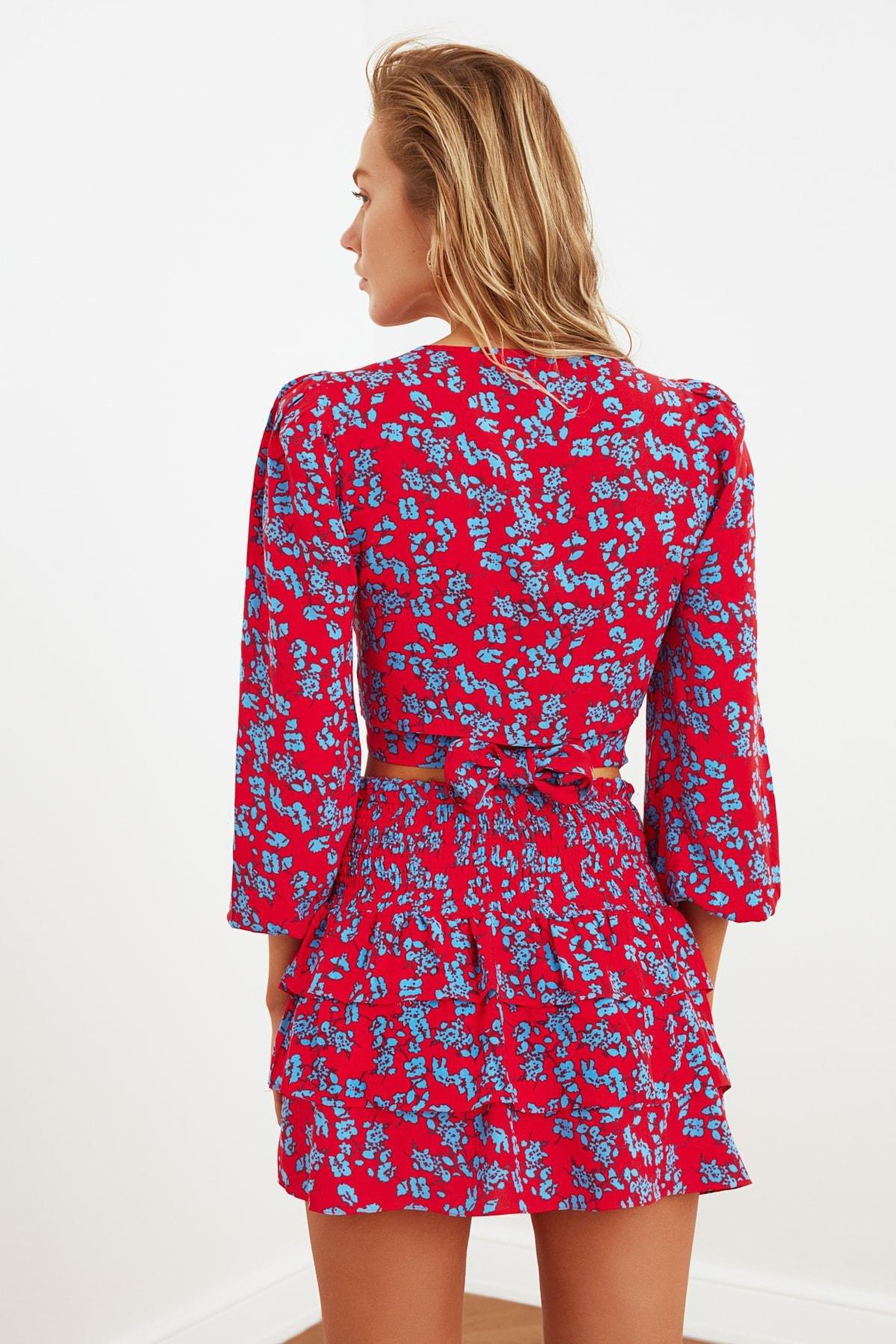Red Fitted Co-Ord Set, , large image number 8