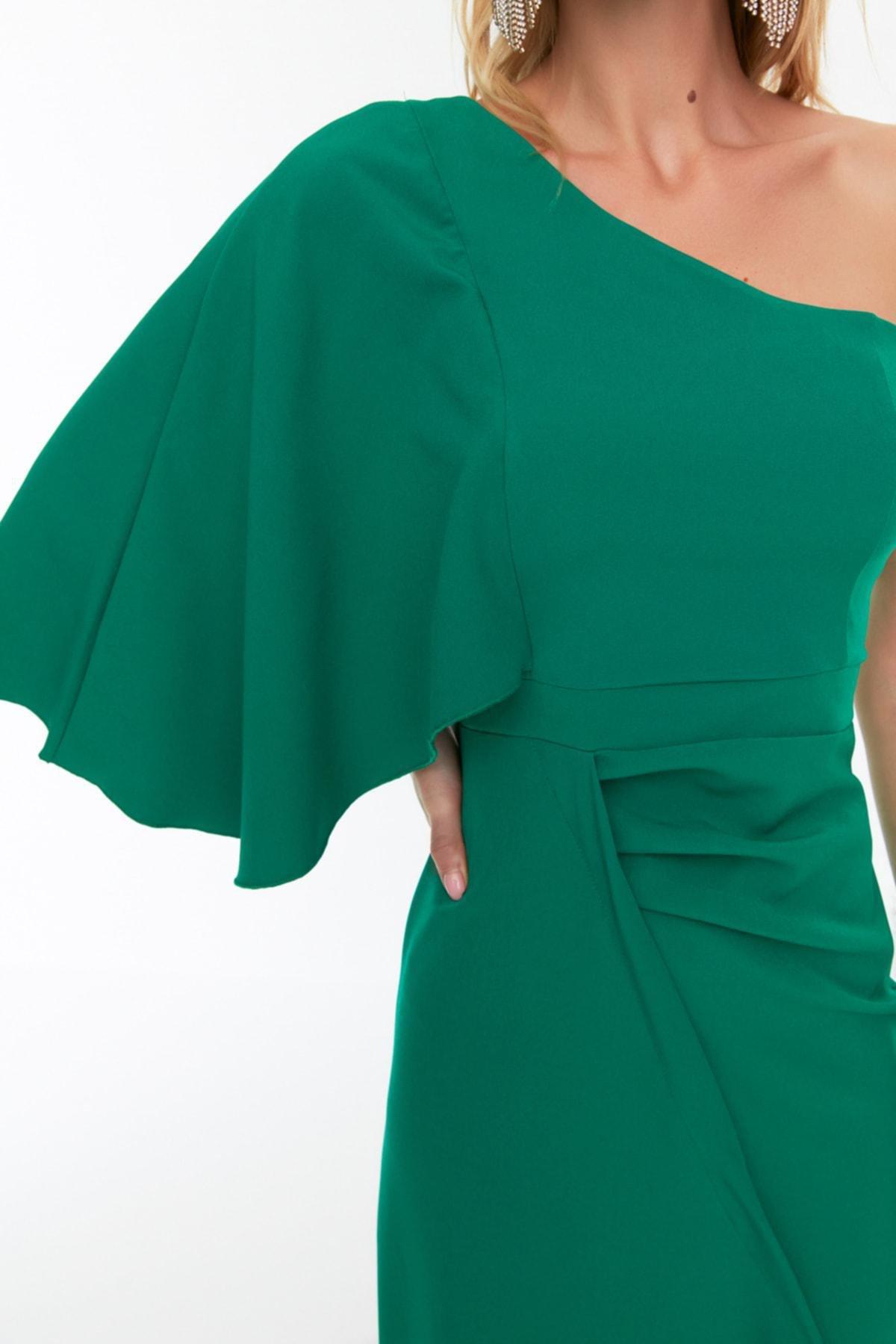 Green Shift Occasionwear Dress, , large image number 3
