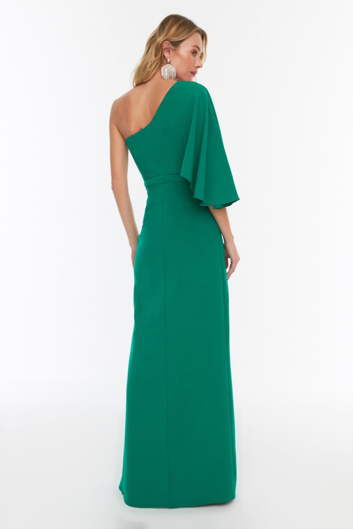 Green Shift Occasionwear Dress, , large image number 4