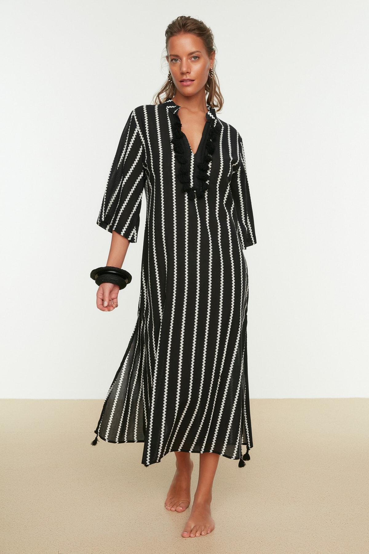 Black Oversize Dress, , large image number 0