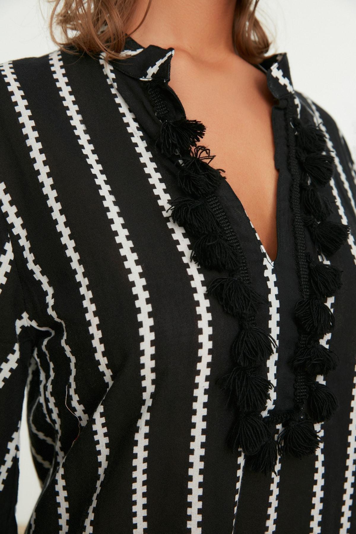 Black Oversize Dress, , large image number 3