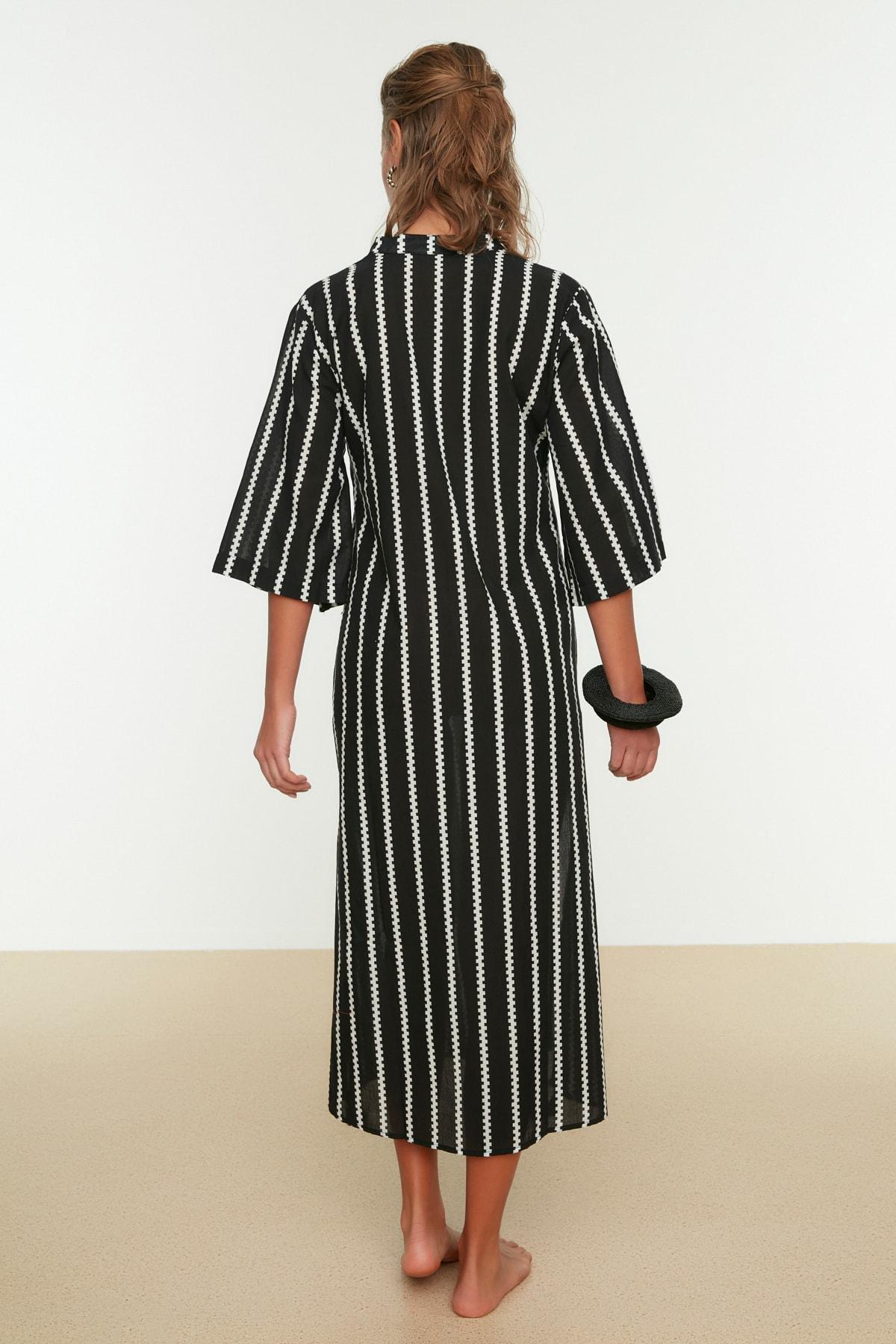 Black Oversize Dress, , large image number 4