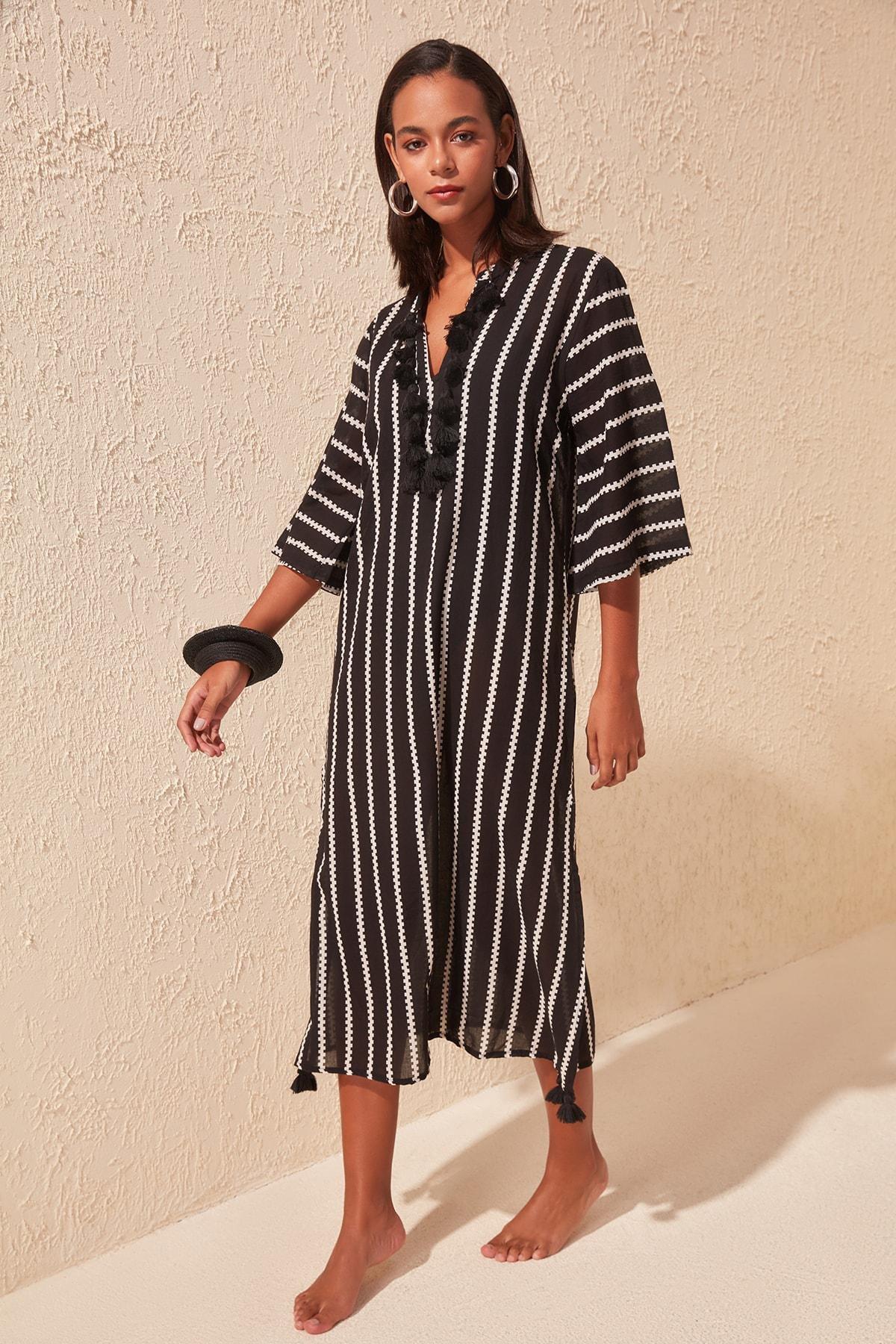 Black Oversize Dress, , large image number 5
