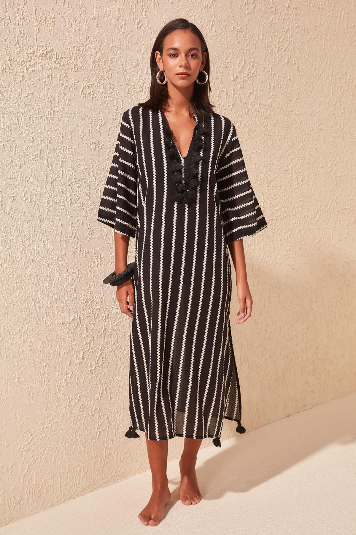 Black Oversize Dress, , large image number 7