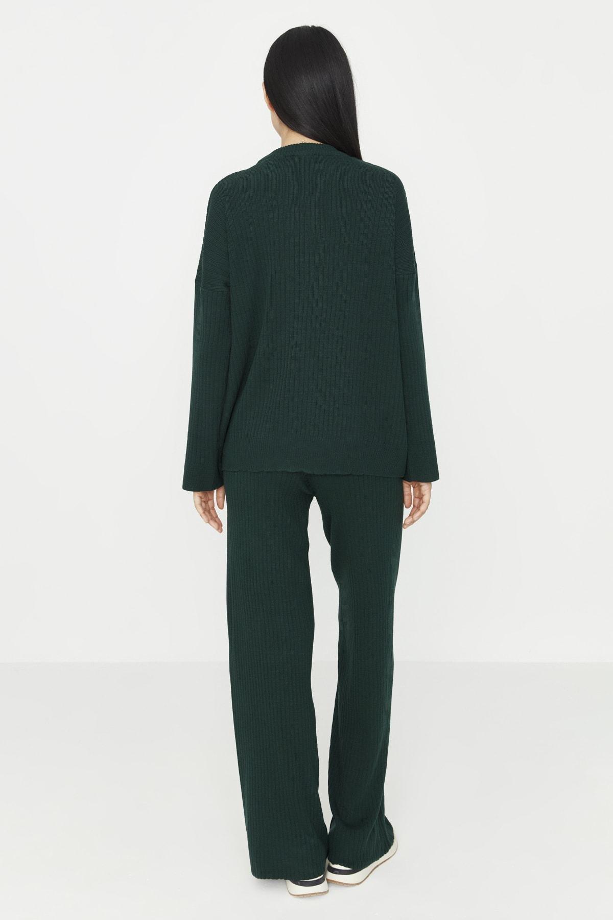 Green Crew Neck Co-Ord Set, , large image number 8