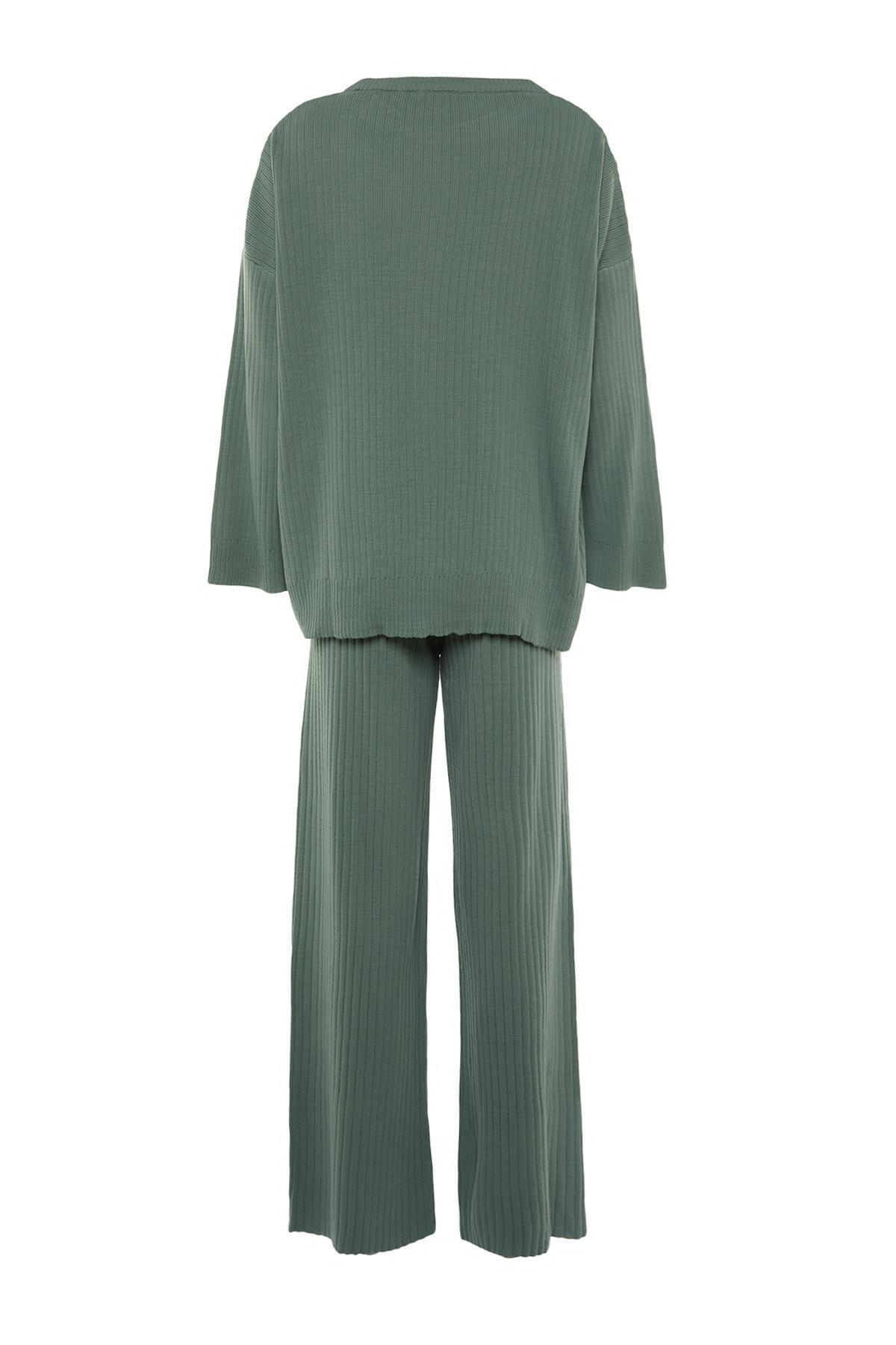 Green Crew Neck Co-Ord Set, , large image number 13
