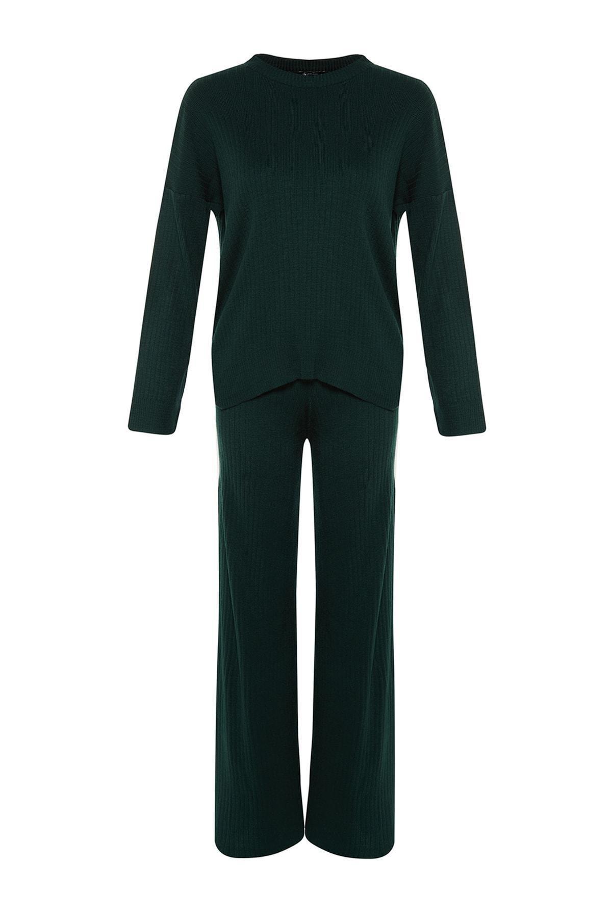 Green Crew Neck Co-Ord Set, , large image number 14