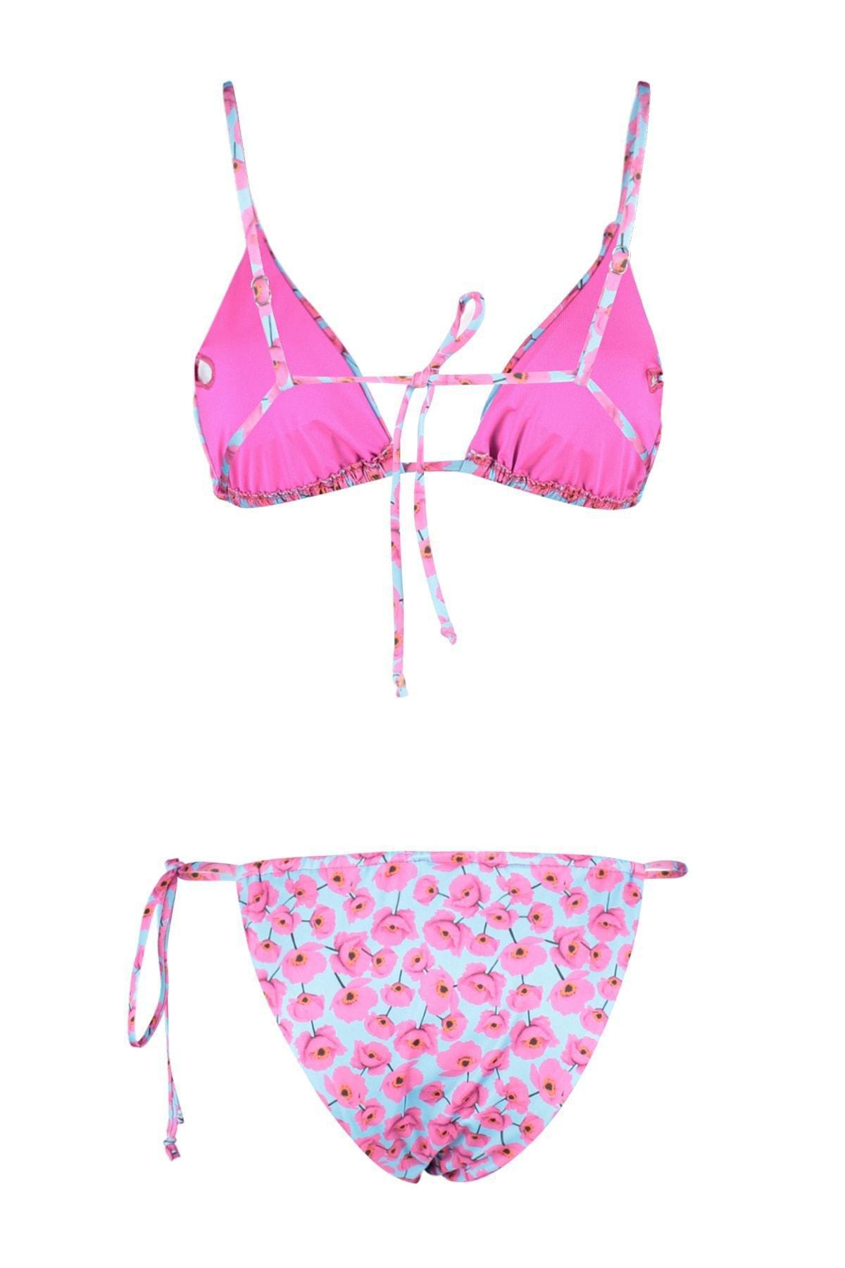 Trendyol - Multicolour Paisley Bikini Set