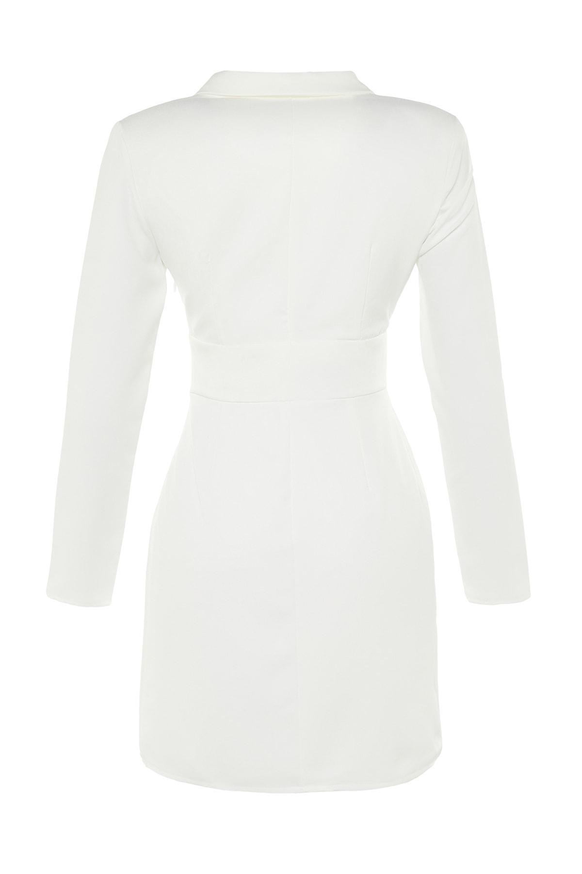 Trendyol - White Blazer Dress