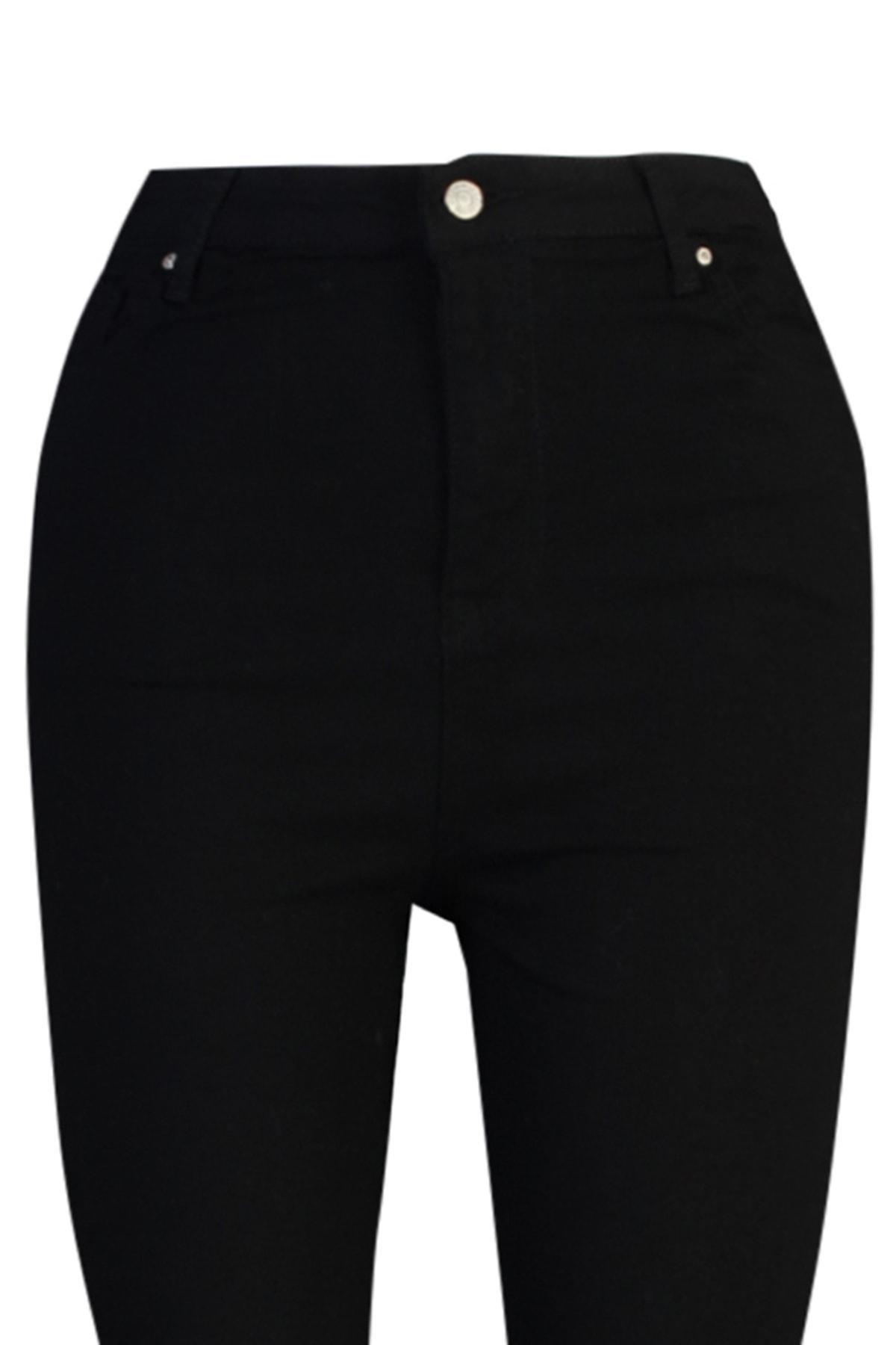 Black Plus Size Skinny Jeans, , large image number 7