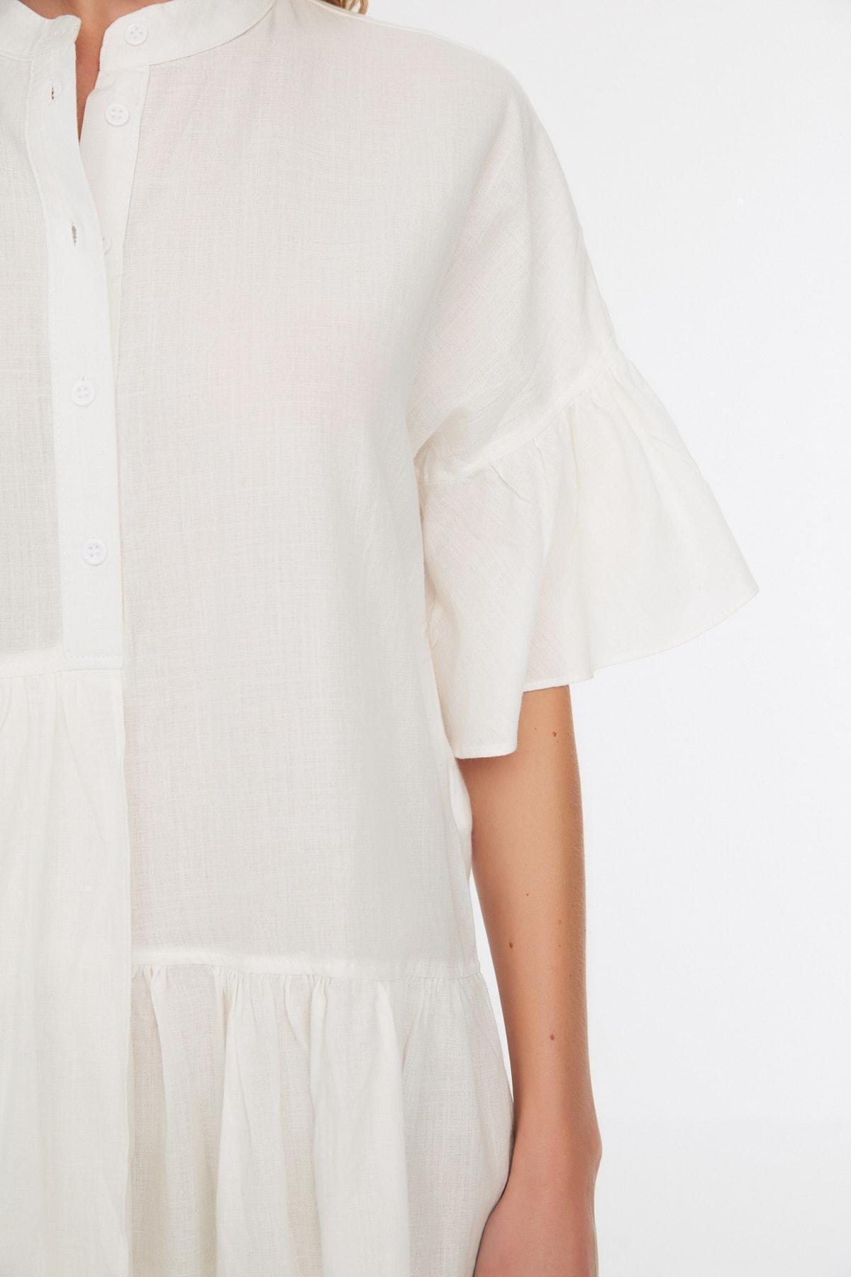 White Smock Dress, , large image number 3