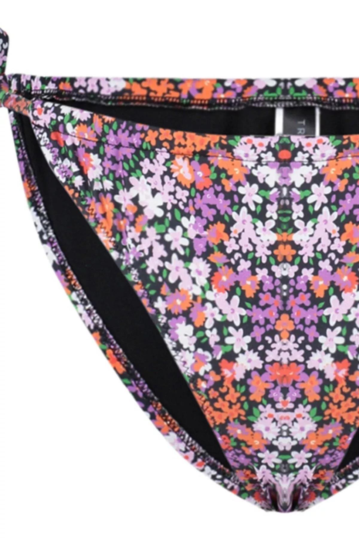 Multicolour Floral Bikini Bottom, , large image number 13