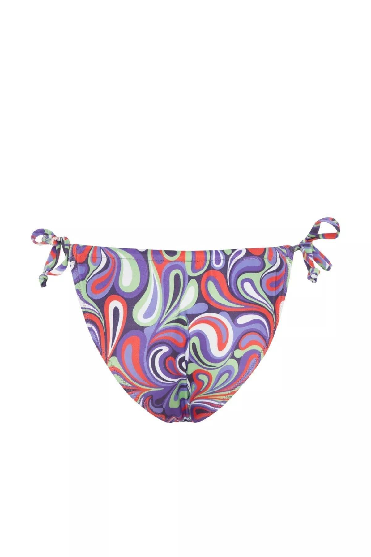 Multicolour Floral Bikini Bottom, , large image number 14