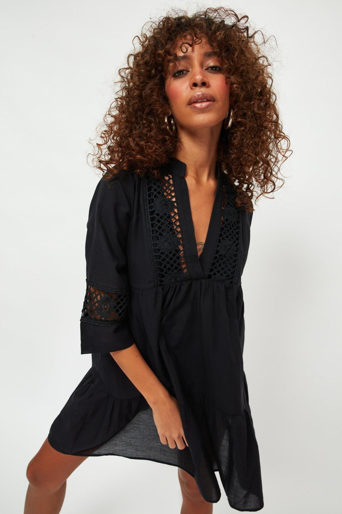 Black Skater Dress, , large image number 2