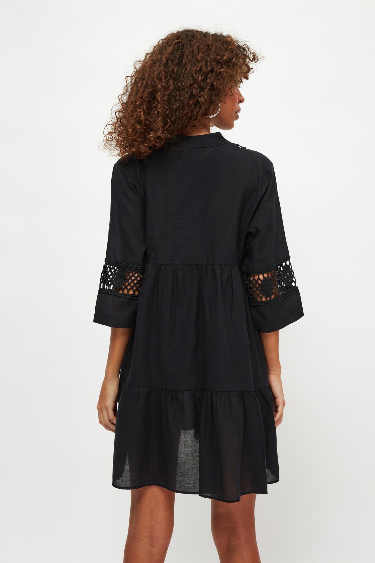 Black Skater Dress, , large image number 6