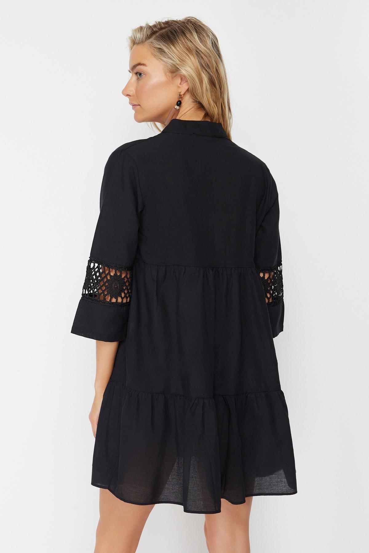 Black Skater Dress, , large image number 9