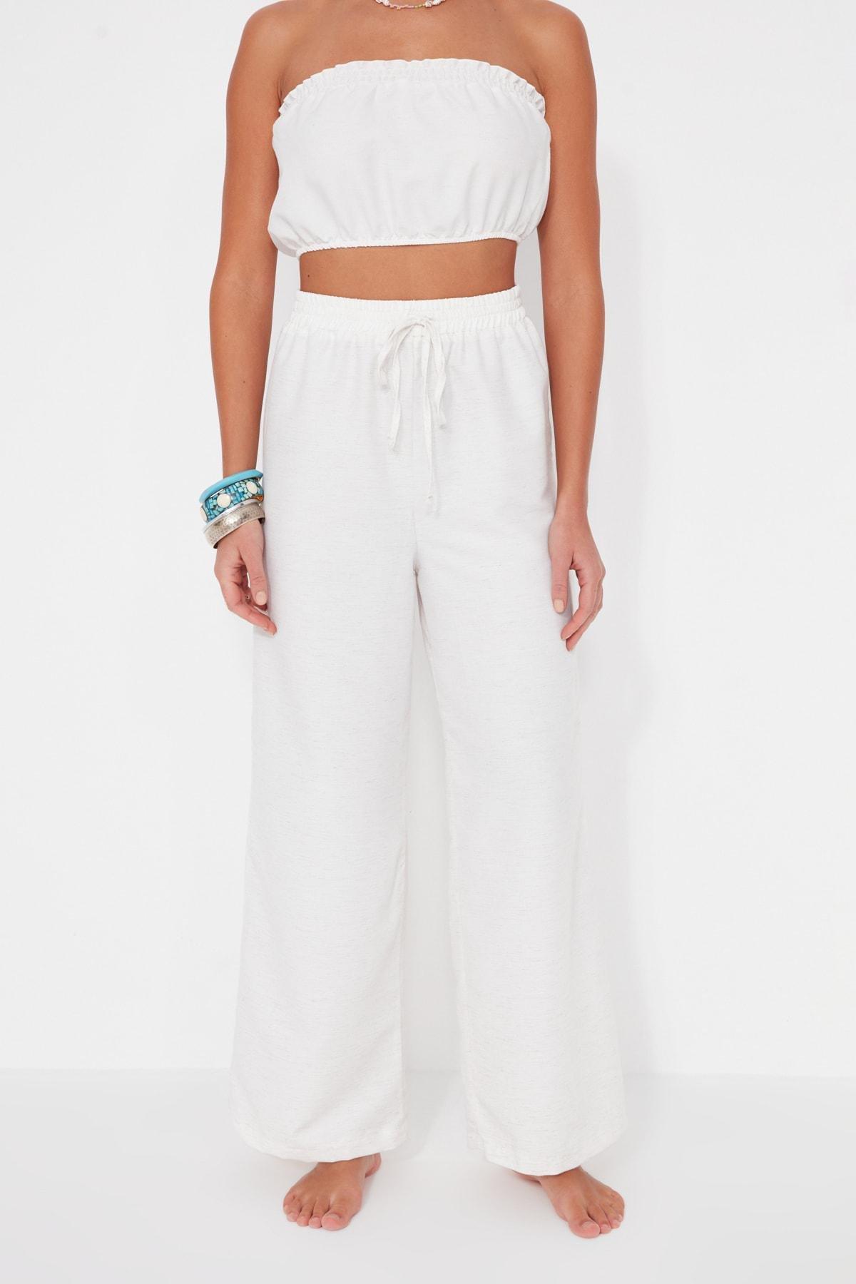 White Fitted Co-Ord Set, , large image number 3