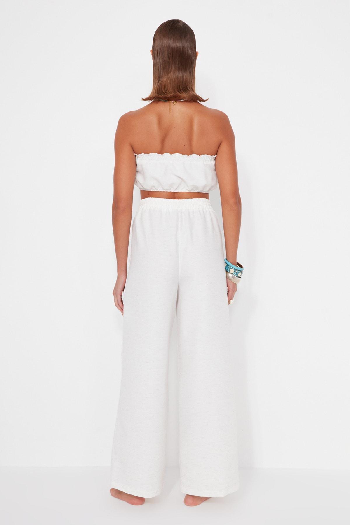 White Fitted Co-Ord Set, , large image number 5