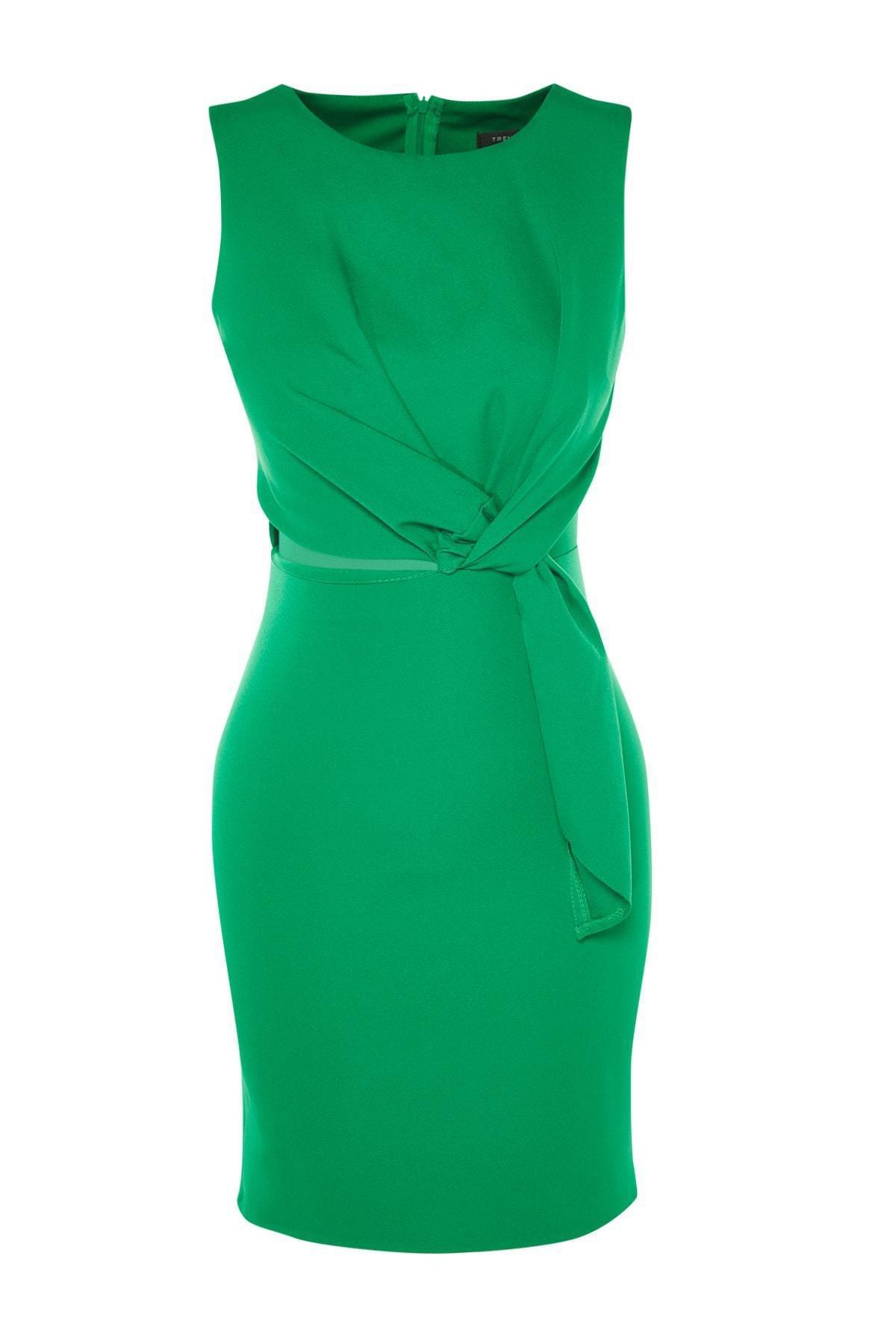 Green Bodycon Mini Dress, , large image number 8