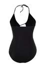 Trendyol - Black Plain Plus Size Swimsuit