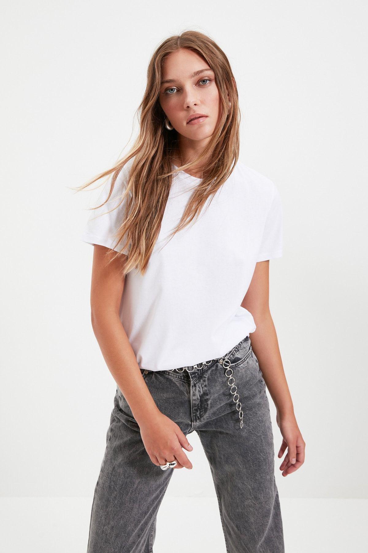 Multicolour Crew Neck T-Shirt, Set Of 2, Multicolor, large image number 12