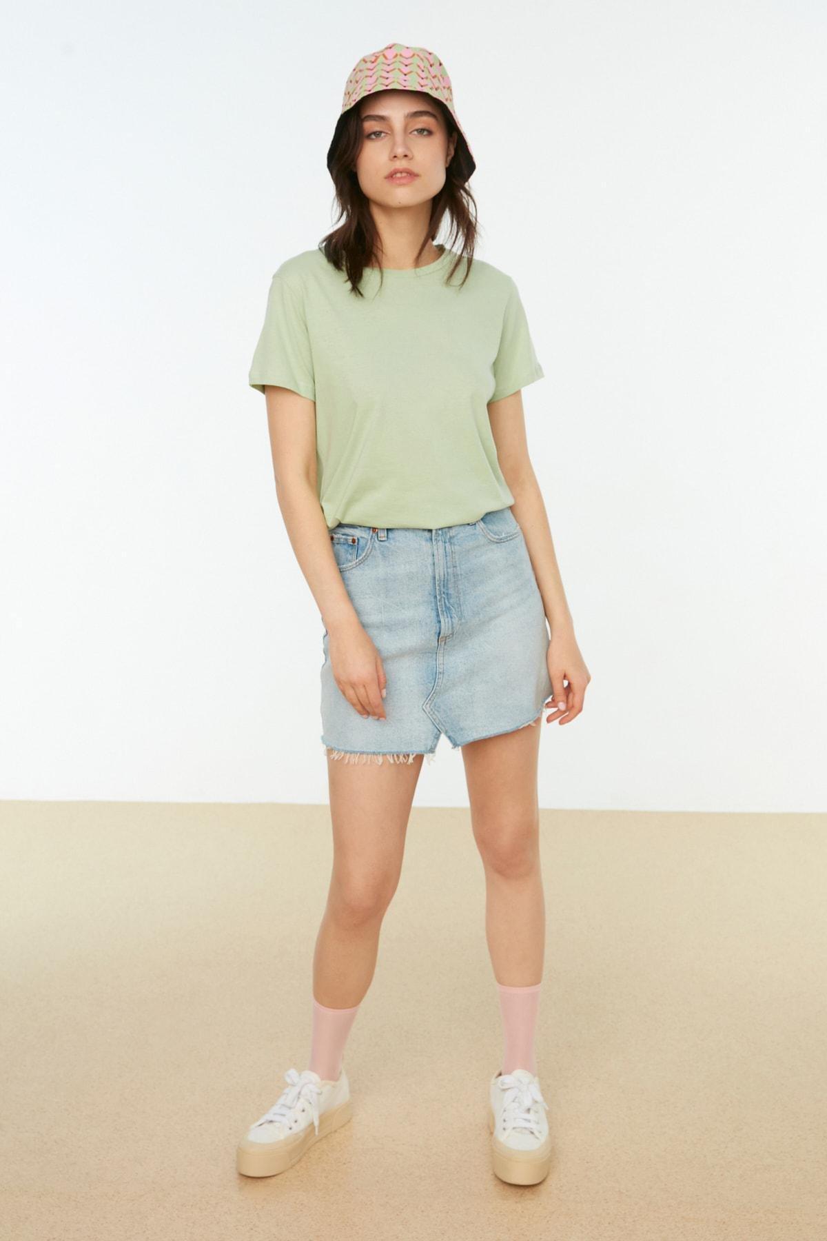 Multicolour Crew Neck T-Shirt Set Of 2, Pink, large image number 3