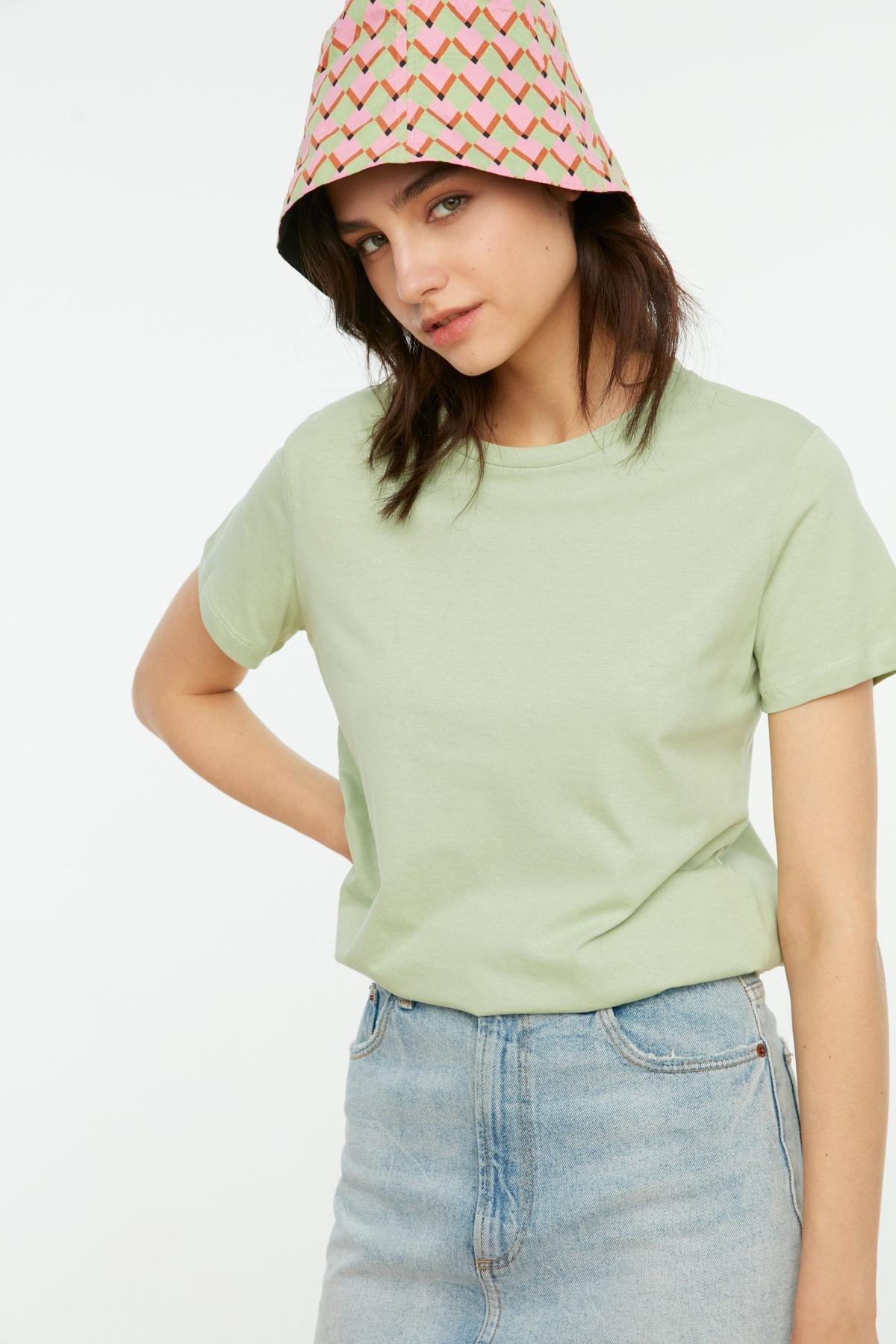 Multicolour Crew Neck T-Shirt Set Of 2, Pink, large image number 8