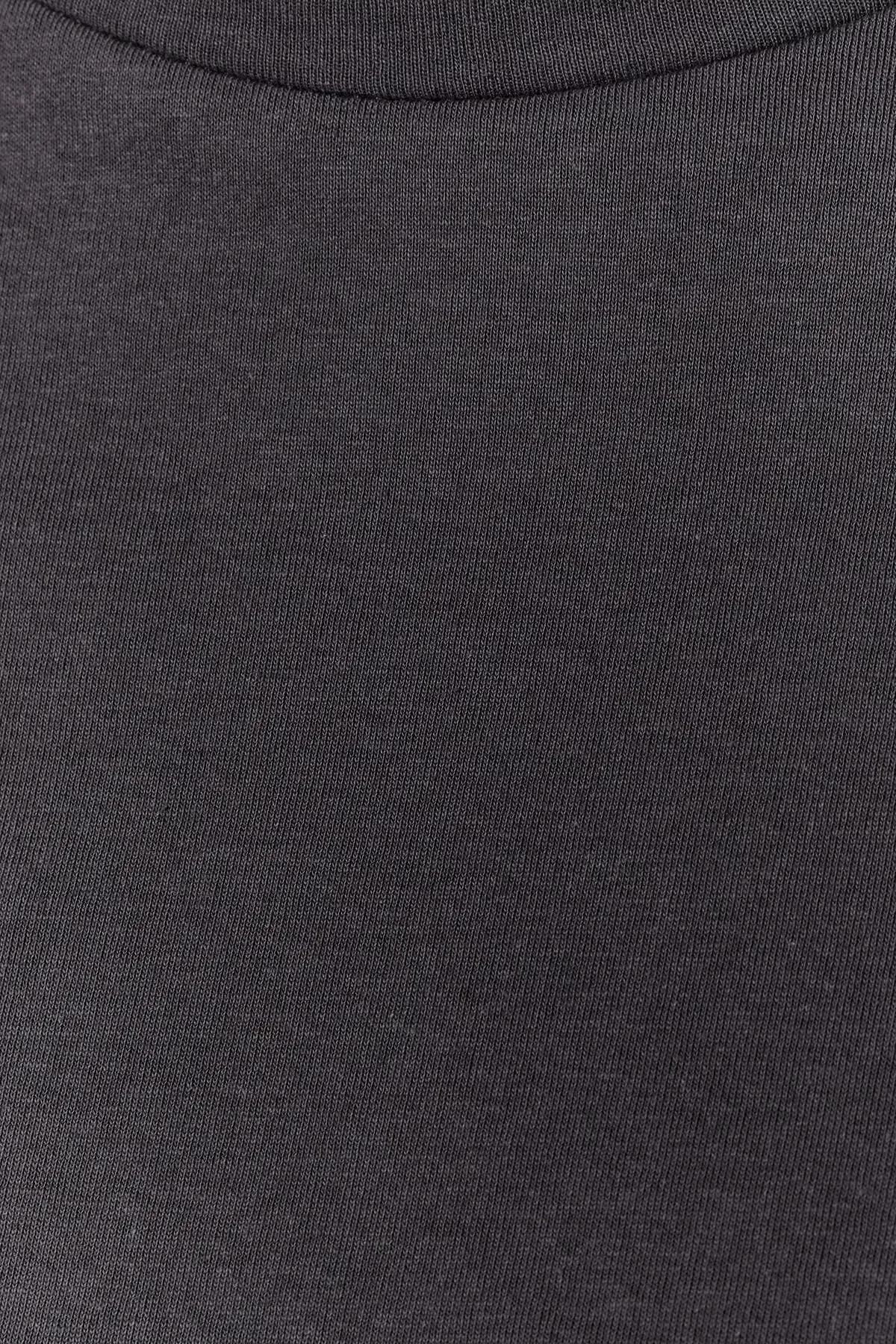 Grey-Yellow Crew-Neck T-Shirts, set of 2, , large image number 5