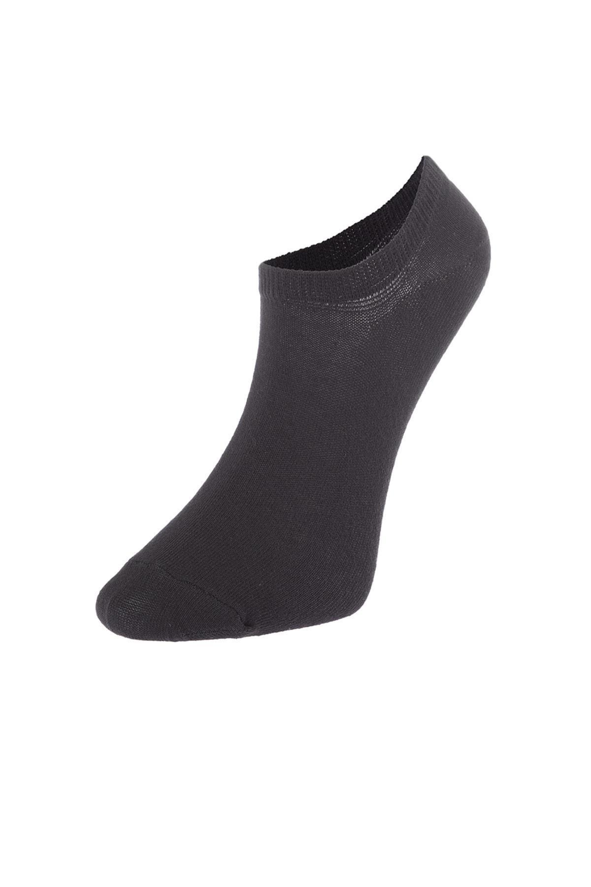 Black Socks, Set Of 5, Black, large image number 3