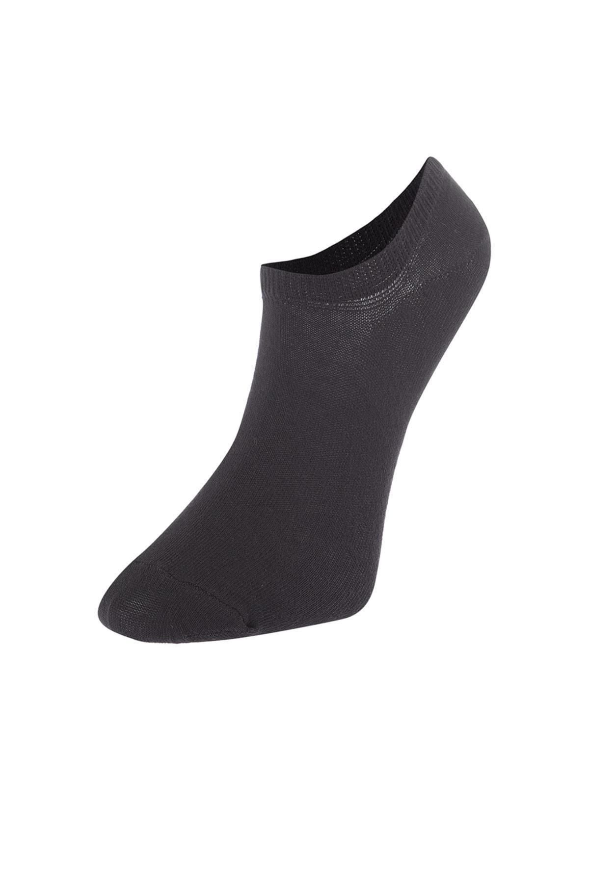 Black Socks, Set Of 5, Black, large image number 4