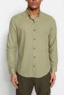 Trendyol - Khaki Slim Shirt