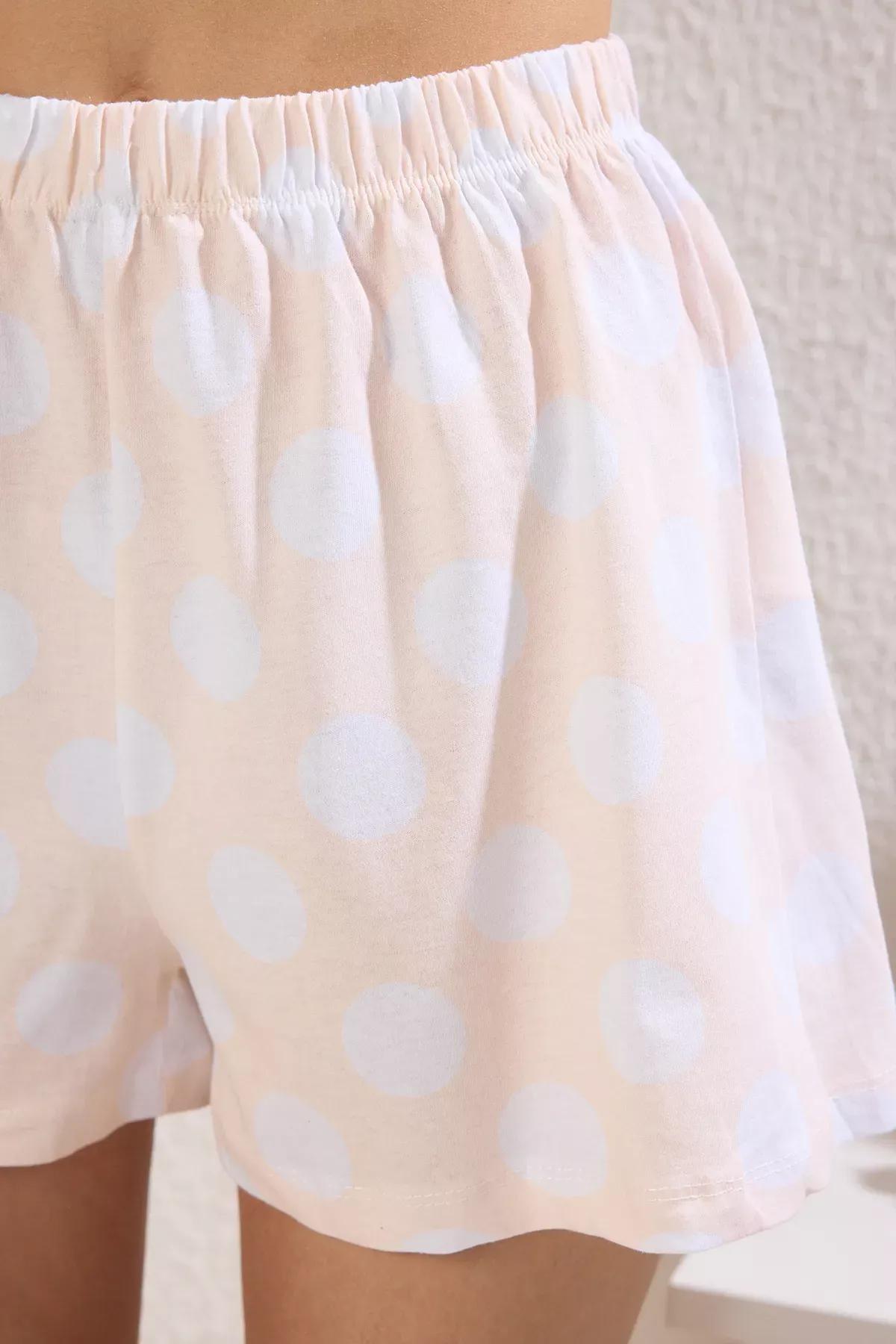 Pink Polka Dot Pajama Set, , large image number 3