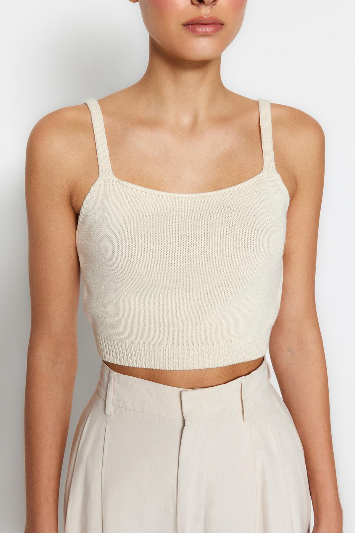 White Knitted Co-Ord Set, , large image number 3