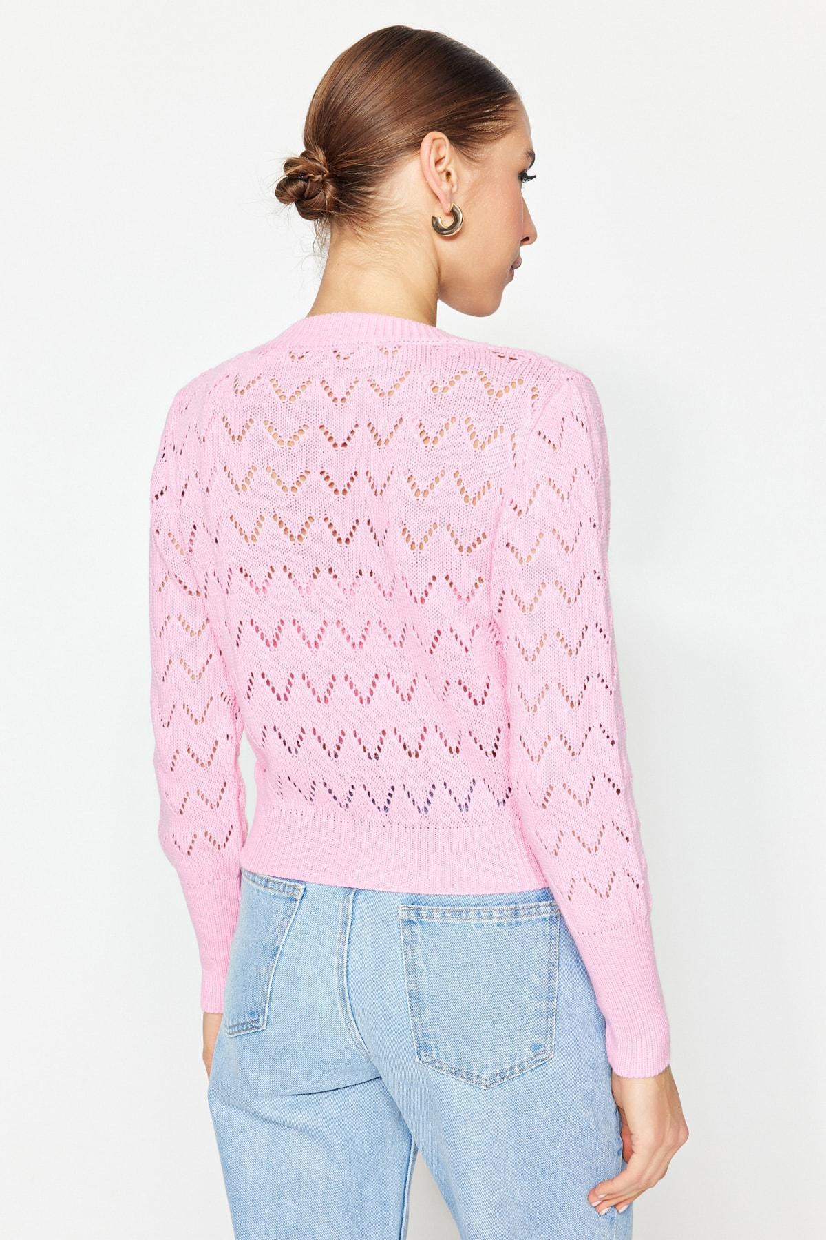 Pink Fit Cardigan, , large image number 7