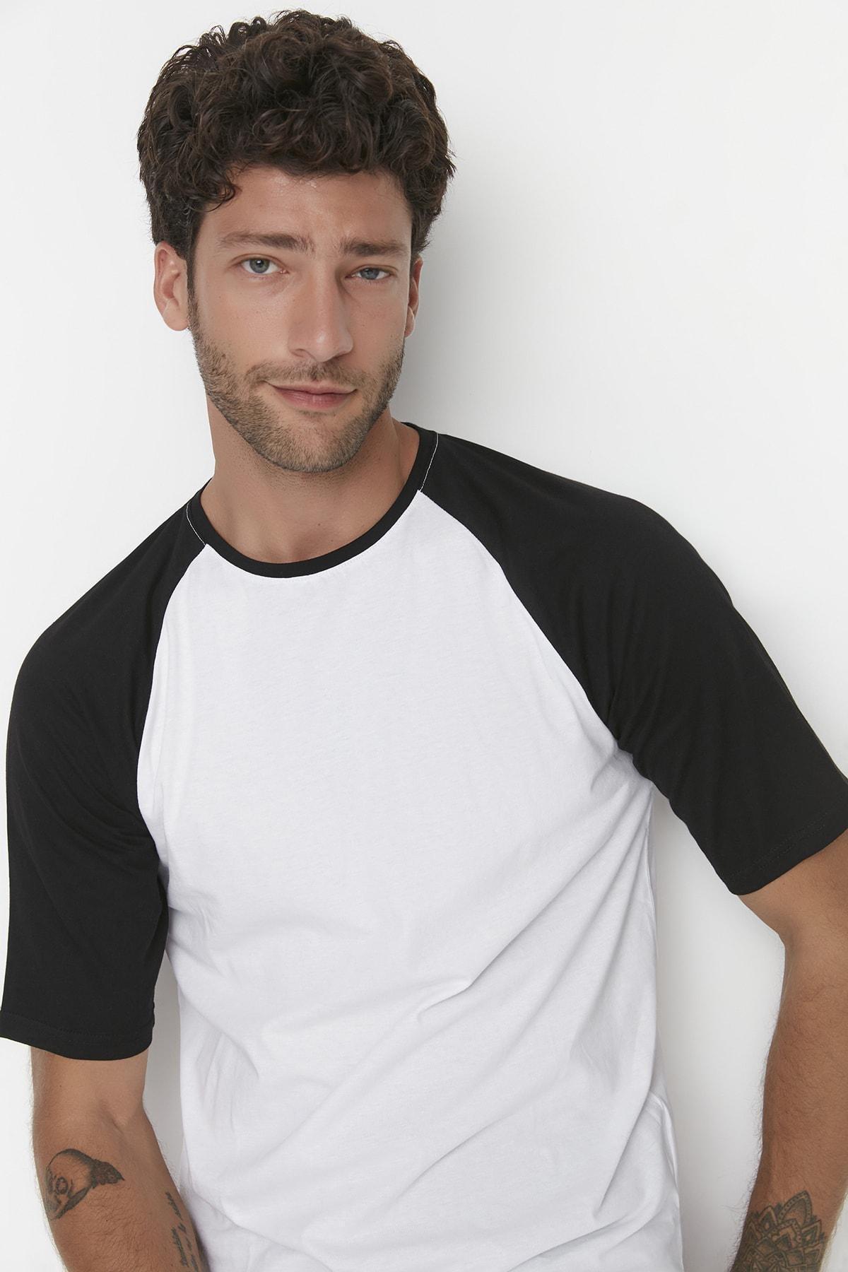 Black Crew Neck Tshirt, Black, large image number 5