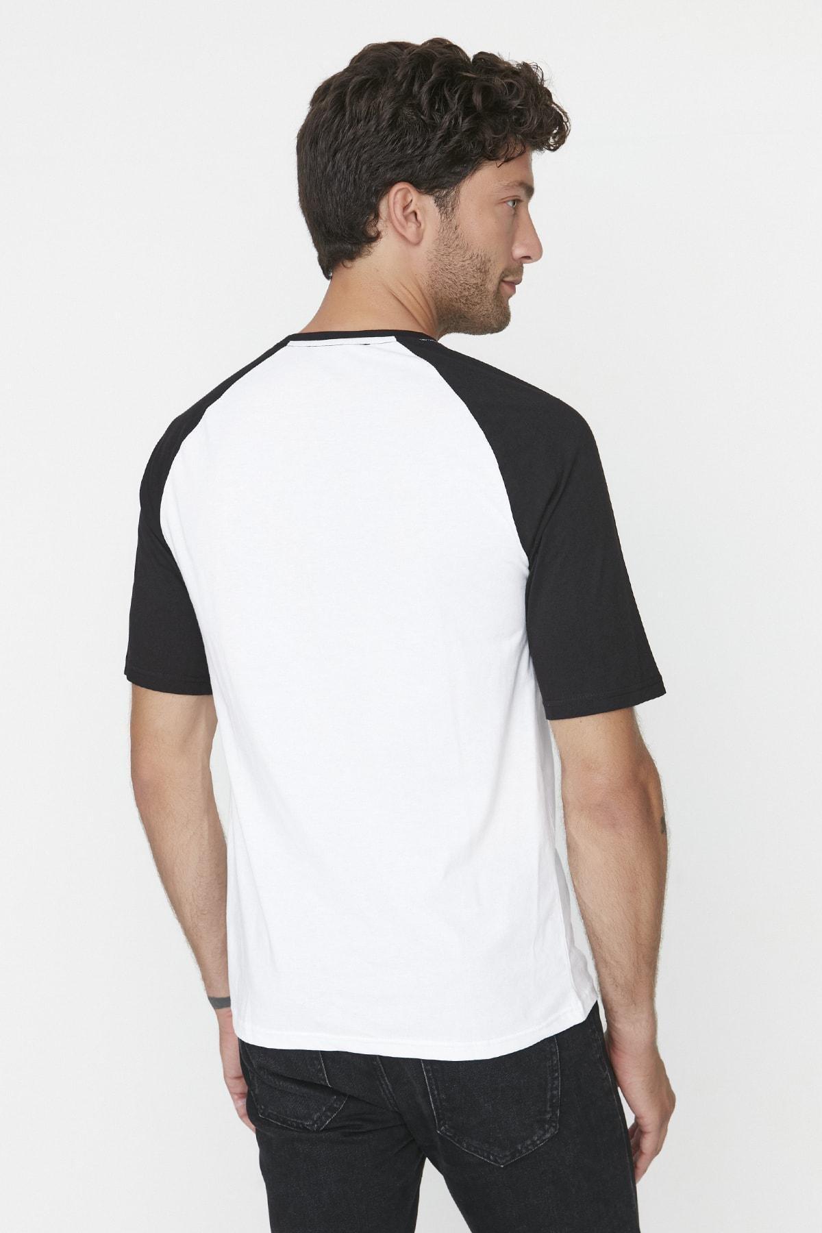 Black Crew Neck Tshirt, Black, large image number 8