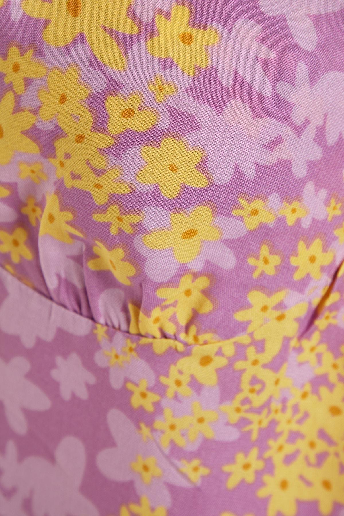 Multicolour Floral Pajama Set, , large image number 7