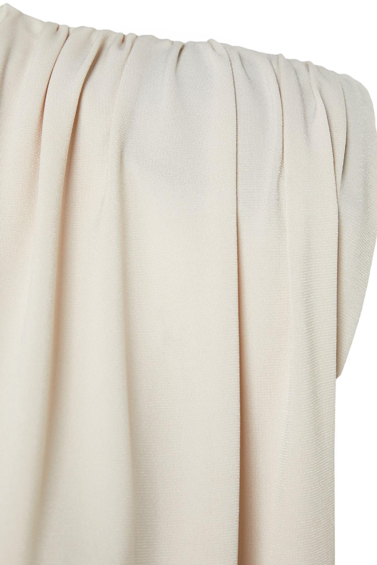 Beige Double Breasted Bodysuit, , large image number 6