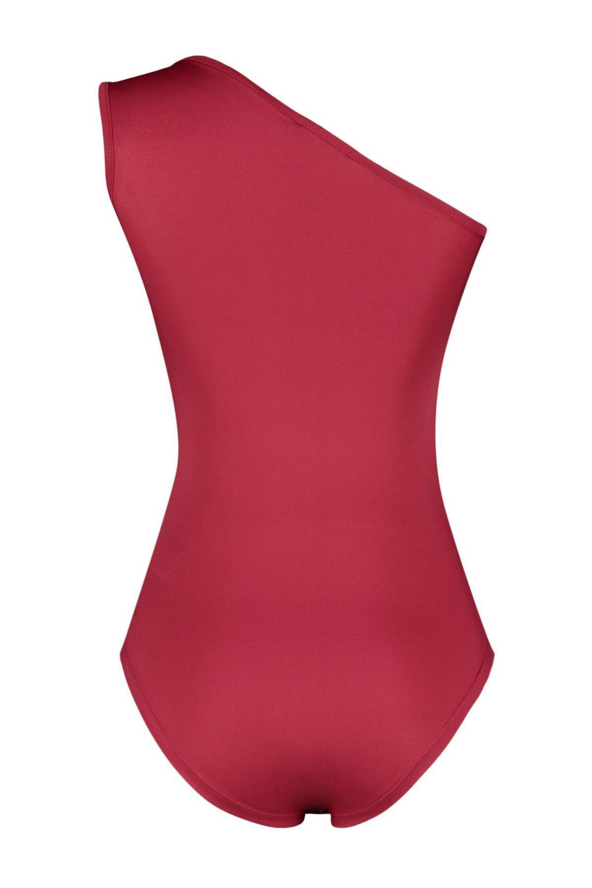 Red Slim Tank Top, , large image number 6