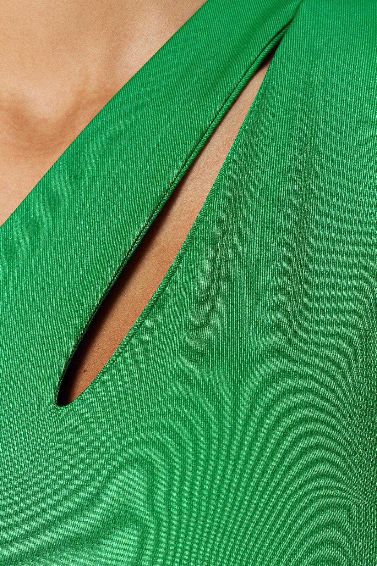 Green Women Bodysuit, , large image number 3