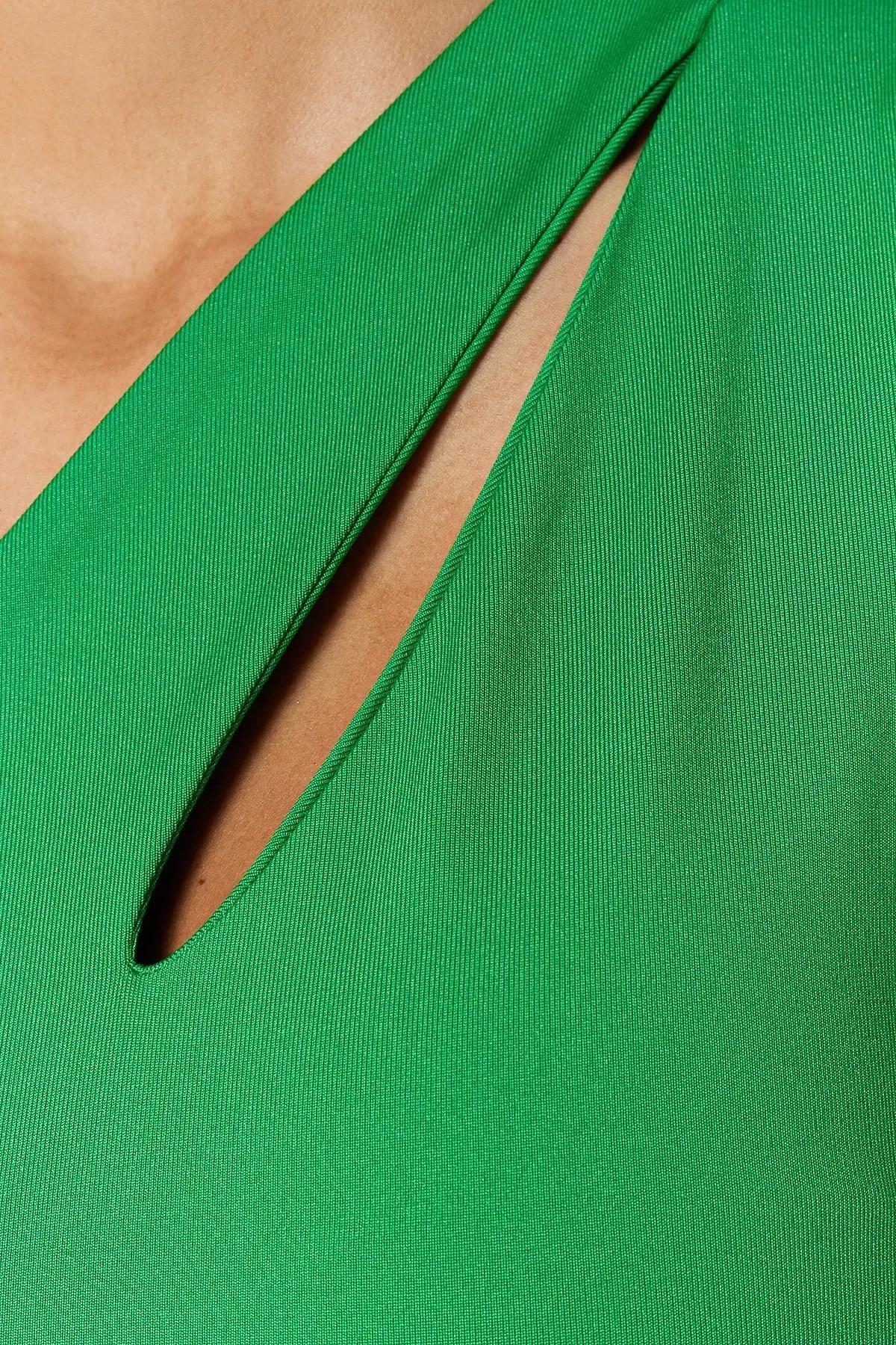 Green Women Bodysuit, , large image number 3